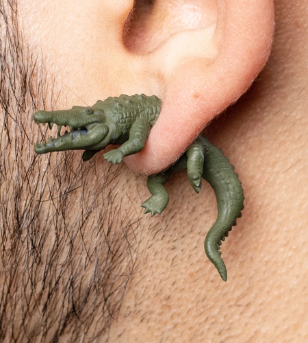 Crocodile Earring