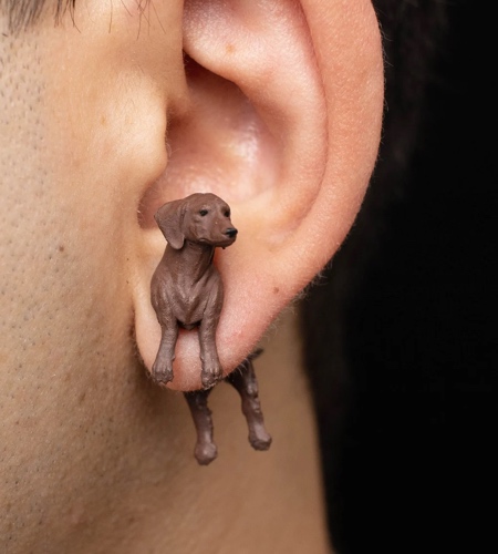 Dog Earring