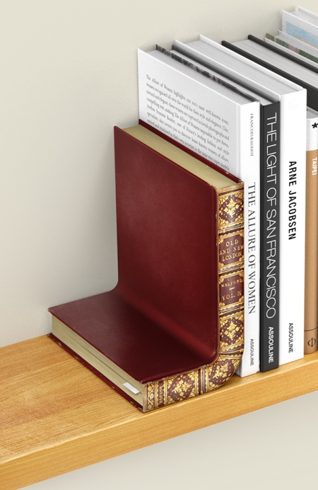 Bent Book Bookends