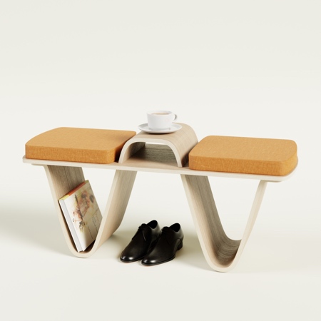 Bench Coffee Table