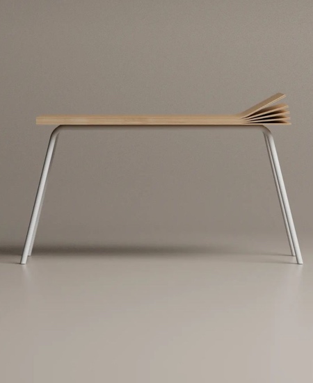 Flitter Console Table by Deniz Aktay