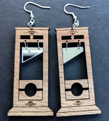 Guillotine Dangle Earrings