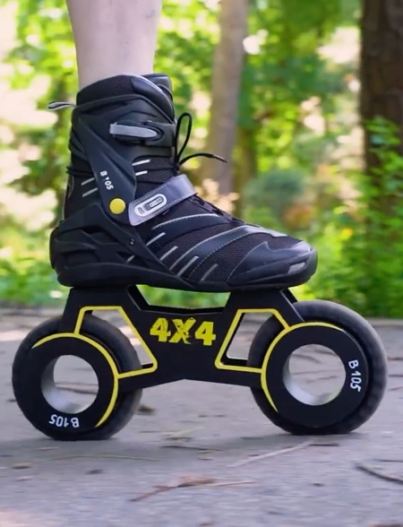 The Q Hubless Roller Skates