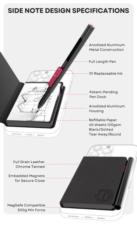 MagSafe Notebook for iPhone