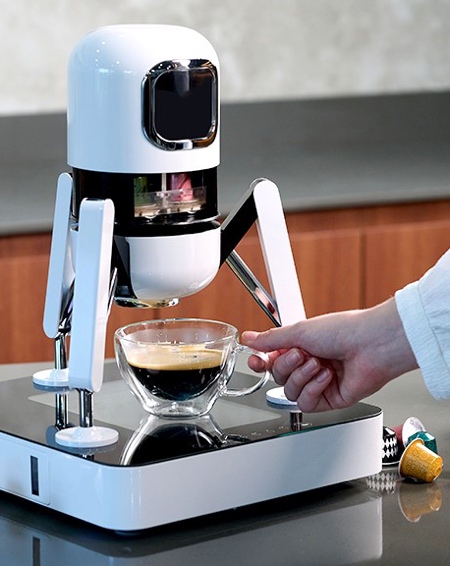 DUOBO Lunar Lander Coffee Machine