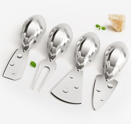 Mouse Cheese Knives