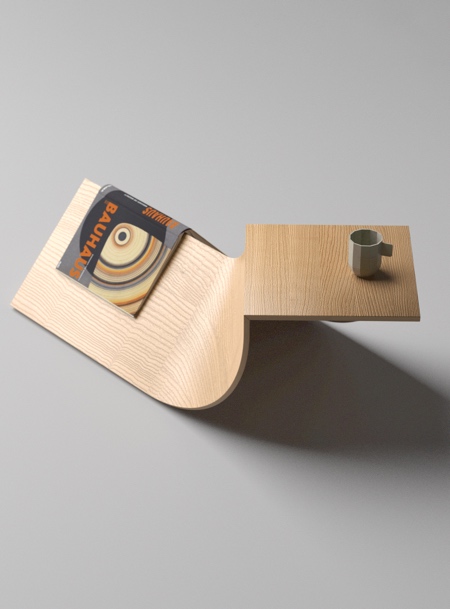 Nessie Side Table by Deniz Aktay