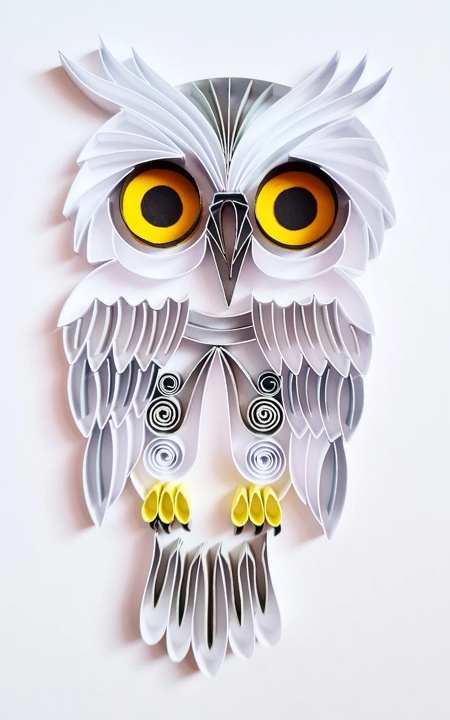 Owl Paper Art