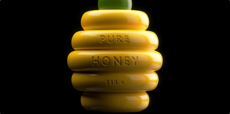 Pure Honey Packaging