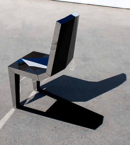 Optical Illusion Shadow Chair