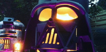 Darth Vader BBQ Grill