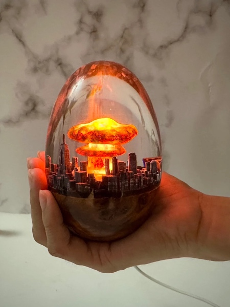 Atomic Bomb Lamp