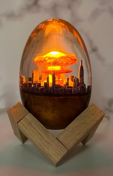 Nuclear Bomb Lamp