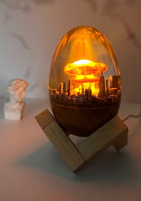 Nuclear Explosion Lamp