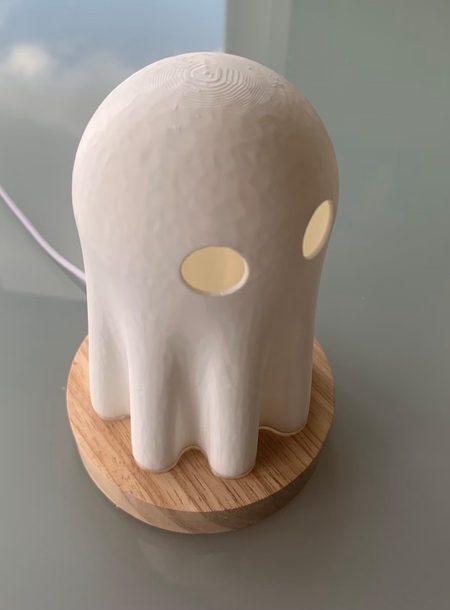 White Sheet Ghost Lamp