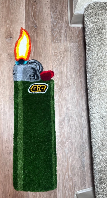 Disposable Lighter Rug