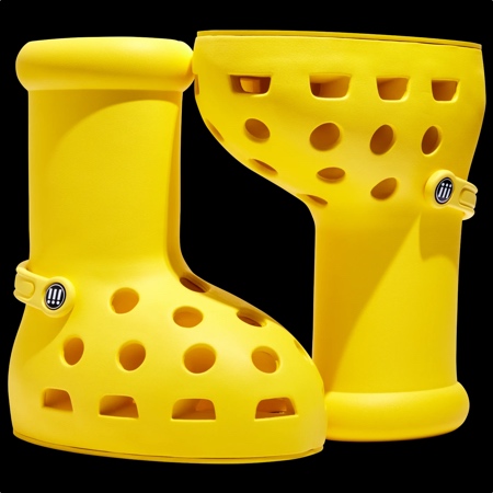 Big Yellow Crocs by MSCHF