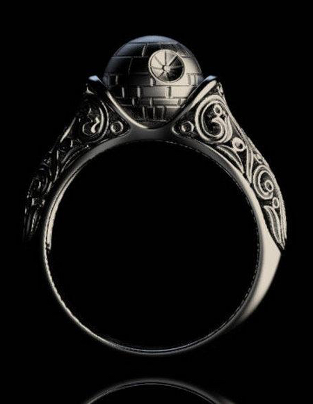 Death Star Engagement Ring