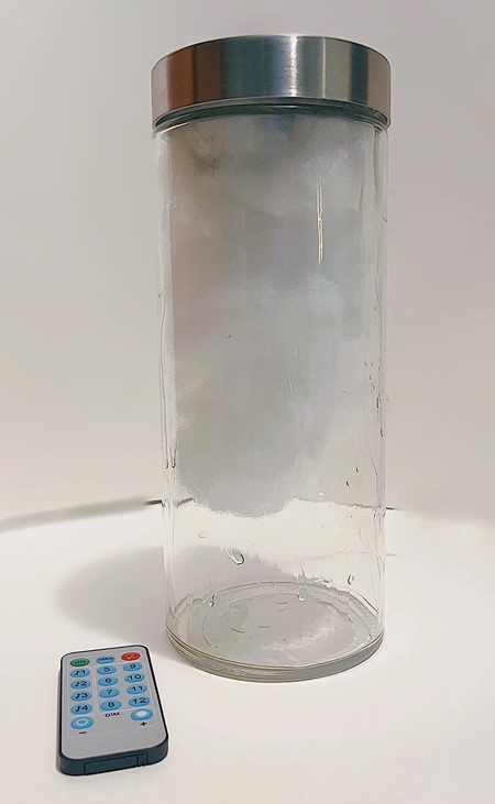 Lightning in a Jar Cloud Lamp