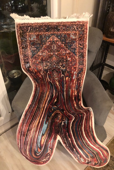 Melting Persian Rug