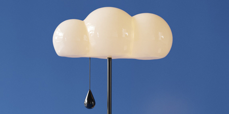 Rain Cloud Lamp by Jun Wang