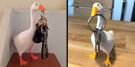 Untitled Goose Key Holder