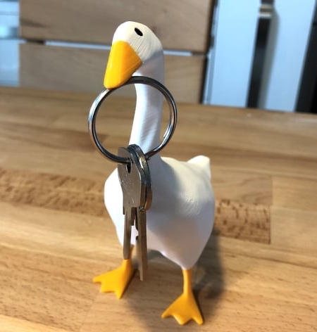 Untitled Goose Game Key Holder