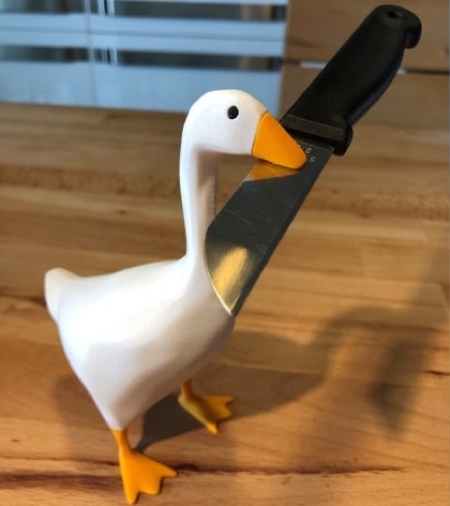 Untitled Goose Game Key Holder with Magnet