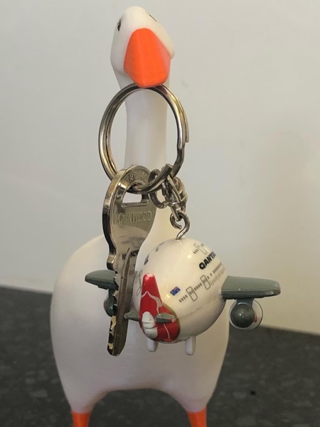 Untitled Goose Key Holder