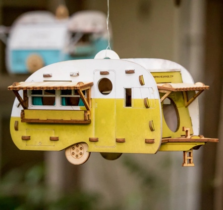 Camping Van Bird House