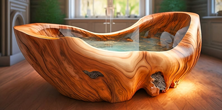 Wooden Bathtubs