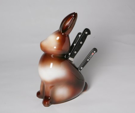 Bunny Knife Block