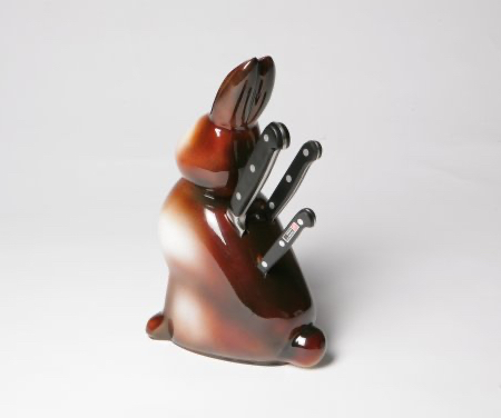 Rabbit Knife Block