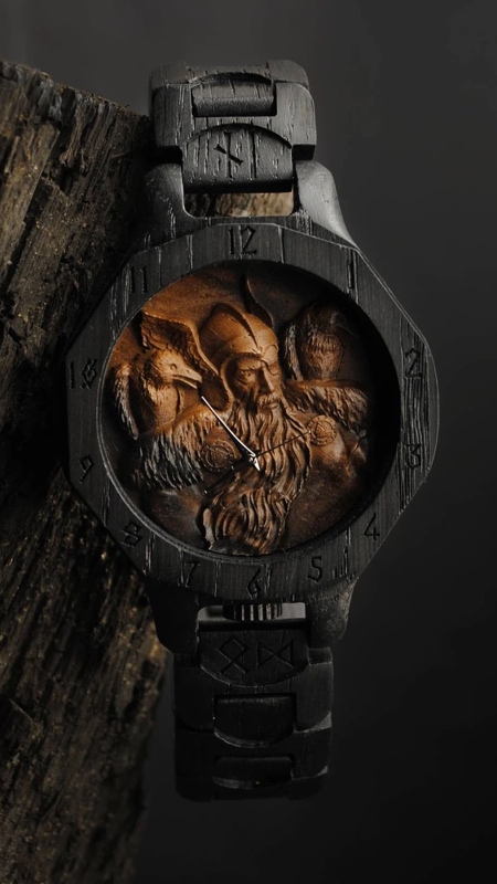 Wooden Viking Watch