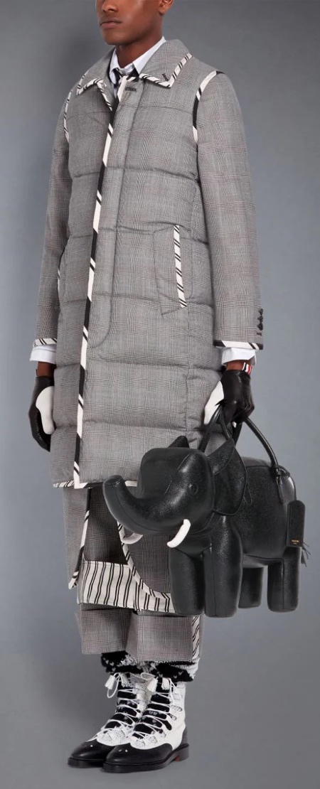 Elephant Handbag by Thom Browne