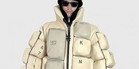 Keyboard Puffer Jacket