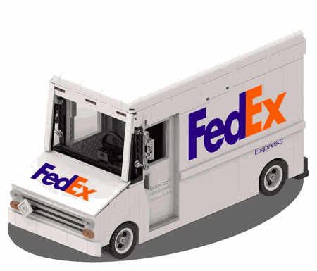 LEGO FedEx