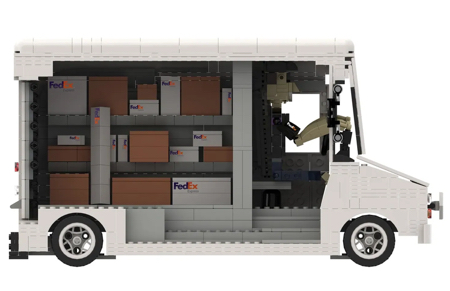 Daniel Clavijo LEGO FedEx Truck