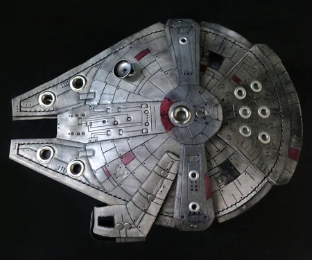 Millennium Falcon Purse by Mikaela Holmes