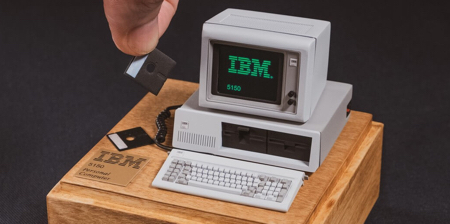 Miniature IBM Computer