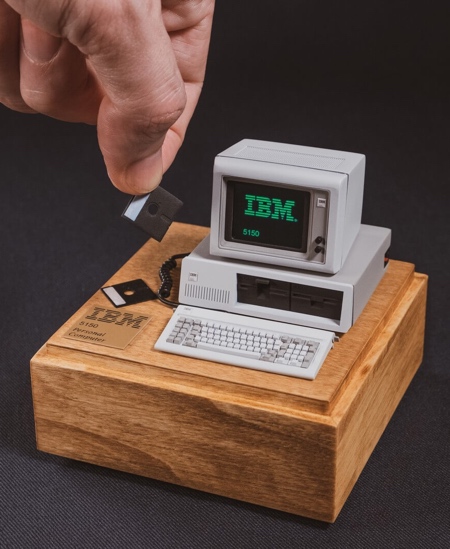 Miniature IBM Personal Computer