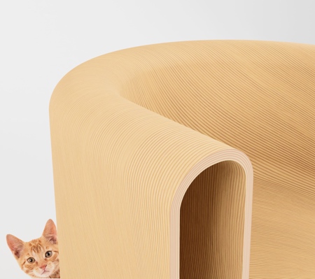 Quella Plywood Cat Chair