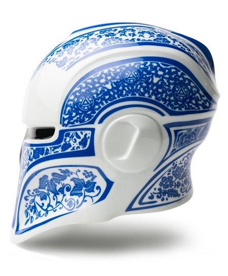 Porcelain Iron Man Helmet