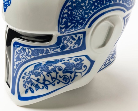 Porcelain The Mandalorian Helmet