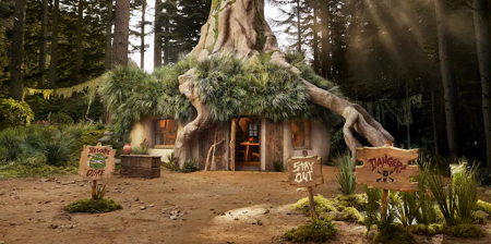 Shrek's House on Airbnb