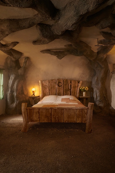 Shrek's Cave House on Airbnb