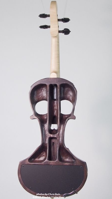 Skull Shaped Electric Violin
