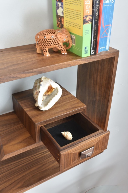 Wrap Around Wall Shelf by Lee Weitzman