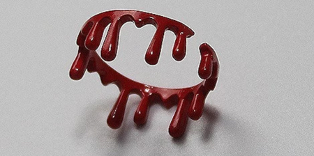 Bleeding Ring for Halloween