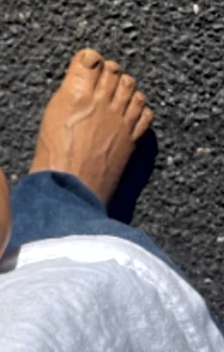 Human Feet Caveman Sandals
